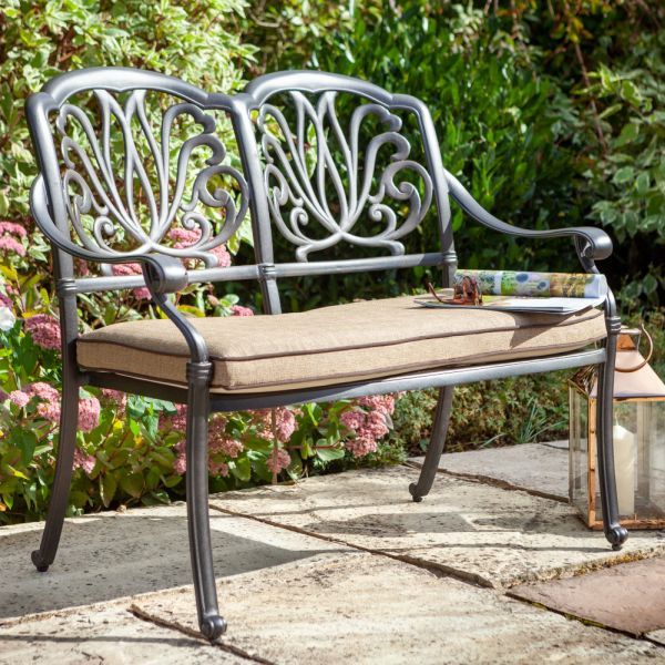 Hartman -  Amalfi 2 Seater High Back Bench - Garden Furniture